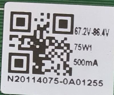 KIT DE TARJETAS PARA  SMART TV VIZIO / MAIN FUENTE 60103-00617 / TP.MT5581.PB756 / N20114075 / 4300066680 / 0C8B7D13D3C2 / T-CON 44-9771588O / 47-6021249 / HV430FHB-N10 / PANEL BOEI430WU1 / DISPLAY HV430FHB-N10 REV.2.1 / MODELO D43FX-F4 LBVFVN - Imagen 3